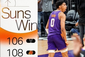 这年轻人太阳官方晒赢球海报 隔扣字母哥的瑞安-邓恩登上封面