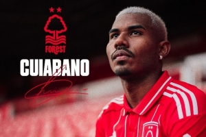 官方：森林签下博塔弗戈22岁左后卫库亚巴诺，双方签下四年合同